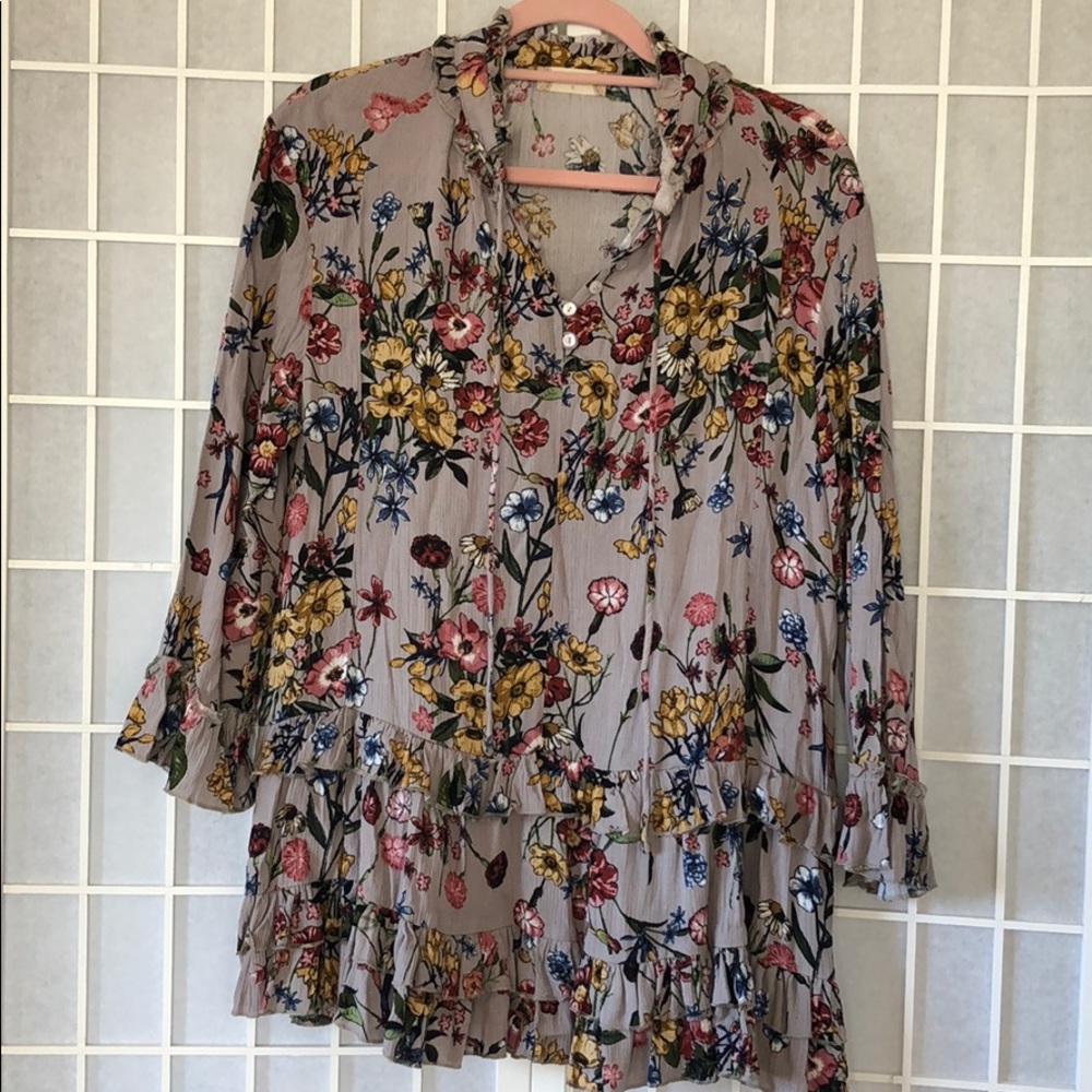 Altard State floral tunic